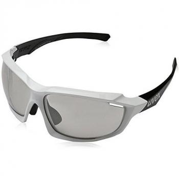 Uvex Sportstyle 710 Variomatic Gafas de Ciclismo, Unisex adulto, Blanco/Negro, Única
