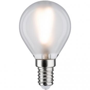Bombilla LED Filamento Gota E14, 3W, 250lm, 2700K, Mate