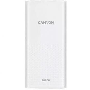 POWERBANK CANYON 20000 PB-2001 WHITE