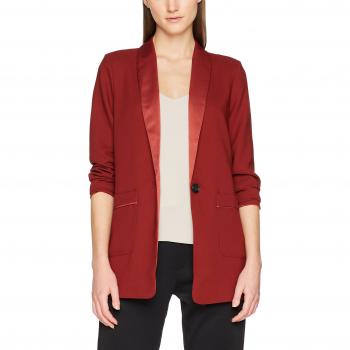 SELECTED FEMME Sfjane Ls Blazer, Chaqueta de Traje para Mujer, Rojo