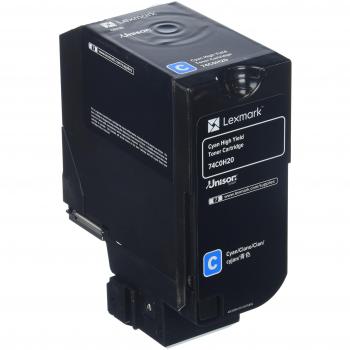 Lexmark High Yield Cyan Toner Cartridge for CS725