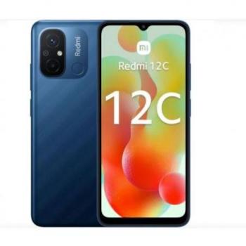 Xiaomi Redmi 12C Smartphone con 6GB de RAM y 128GB de almacenamiento en color Azul Océano