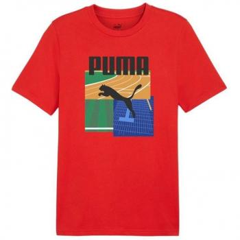 Camiseta Puma Graphics Summer Roja