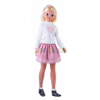 Muñeca Habladora Nora 100cm con Falda de Tul - Rosatoys, Modelos Variados, Interactiva, Repite Frases y Cuenta Historias