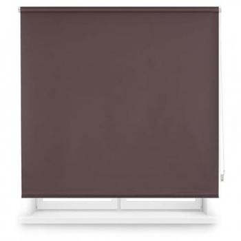 Estor Enrollable Opaco Térmico Marrón Oscuro 180x230 cm - Diseño Elegante y Práctico Blackout
