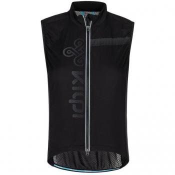 Kilpi Chaleco Flow Negro para mujer, chaleco ligero, transpirable, con tecnología de secado rápido y diseño moderno