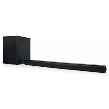Muse M-1850 SBT Barra de Sonido 1.1 Canales con Subwoofer, Conectividad Bluetooth, Potencia Total 200W, Entrada USB