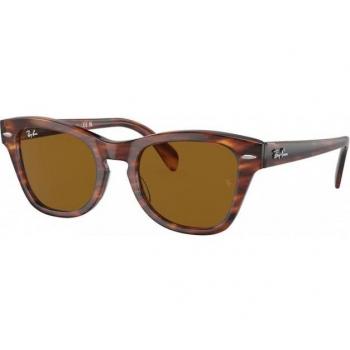 Ray-Ban RB0707S 954/33 Unisex Square Havana Sunglasses