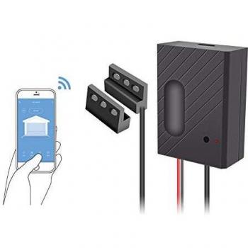 Abrepuertas de garaje WiFi funciona con Alexa/Google Home mando a distancia Tu puerta del garaje desde cualquier lugar, compatible con la mayoría de marcas de puertas para garaje Smart Life tuya app