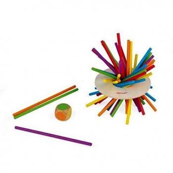 Janod Crazy Sticks - Juego de Habilidad Multicolor (Juratoys J02695)