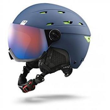 Julbo Norby Visor Helmet - blue / green Cat 3 Flash blue + Orange Cat 2 - L
