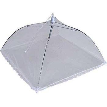 Metaltex 116230 - Cubreplatos Nylon Plegable, 35 x 35 cm