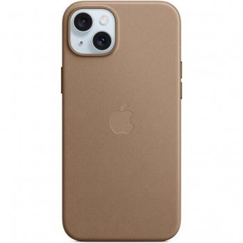 Apple iPhone 15 Plus Woven Case with MagSafe in Taupe