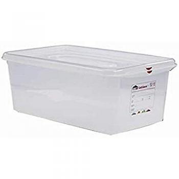 Contenedor de Alimentos Hermético Gastronox 1/1 H200 Sin Bisfenol con Etiqueta de Trazabilidad Integrada y Clip de Color 28l