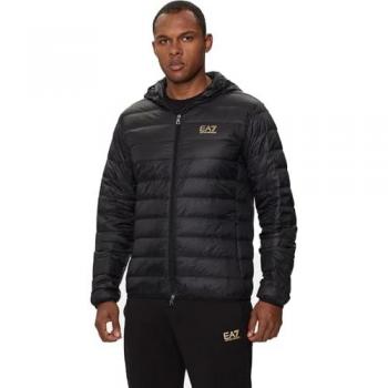 Emporio Armani EA7 Core Identity Down Jacket - Black - Men's Regular Fit XXL