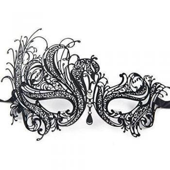 Gearmax® Máscara veneciana mujer ata Fiesta de Carnaval de la mascarada atractiva cara de la bola del ojo
