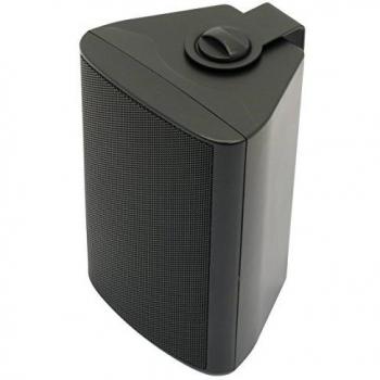 Altavoces Compactos Visaton WB10 100V, 2 vías, 8 ohmios, 40W, rango de frecuencia de 100 Hz a 20 kHz, carcasa de plástico resistente (negro)