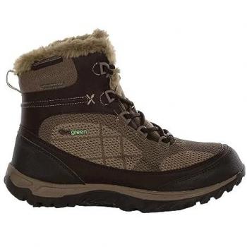 Regatta Lady Hawthorn Evo Waterproof ISOTEX Hiking Boots, Peat Clay, Size: UK 6, Fur Lined Winter Boots