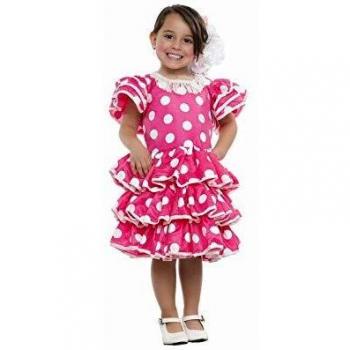 DISFRAZ FLAMENCA TALLA 3-4 AÑOS TAMAÑO INFANTIL