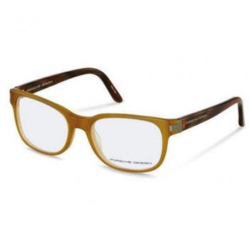 Porsche Design P8250 B Armazones para Hombre Marrones, Lentes Recetadas Para Hombre Marrónnes, Gafas Recetadas para Hombre Marrones