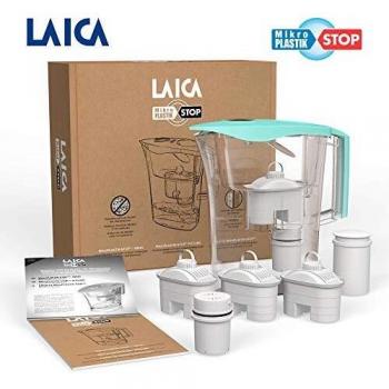 Pack jarra microplásticos + 3 filtros biflux y 1 filtro mikroplastik-stop