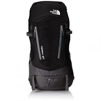 North Face Terra 50 - Mochila, color negro / gris, talla LXL