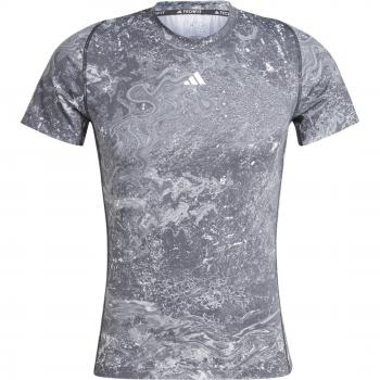 adidas Techfit AOP Jersey for Men in Grey