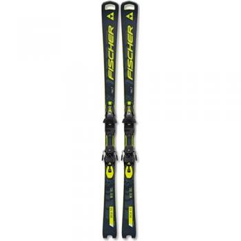 Fischer Pack De Esquís Alpinos RC4 WC SC MT + RC4 Z12 PR, Talla 165