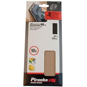 STANLEY STA31070-XJ 10 hojas de lija sin perforar