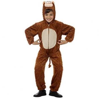 Smiffys 30800- Disfraz de mono para niño, talla 4-6 años