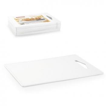Tabla de cortar grande 36x24 cm color blanco