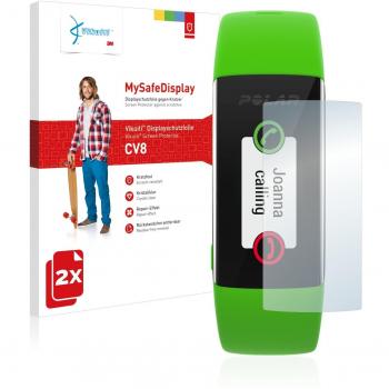 2x Vikuiti MySafeDisplay protector de pantalla CV8 de 3M para Polar A360