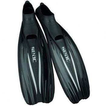SEAC F 100 Pro Aletas de Buceo, Adultos Unisex, Negro, 42