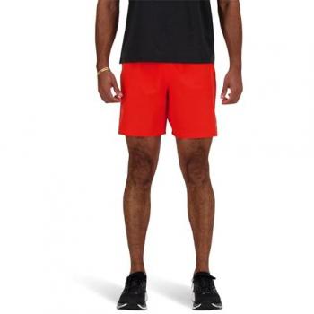 New Balance Men's RC 7 Seamless Running Shorts - Neo Flame Red (Size L)