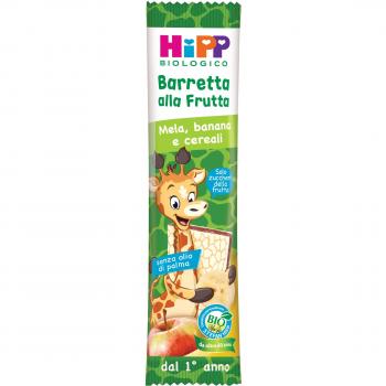 Barrita de Cereal Frutas Manzana Plátano Orgánico 23g