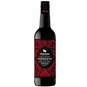 Vino aperitivo Vermouth Rojo Osborne - 3 botellas de 75 cl - Total: 225 cl