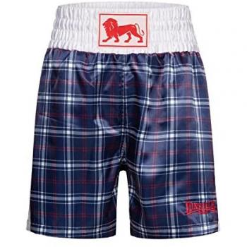 Lonsdale Spaxton Men's Boxing Shorts - Navy/Red/White - XL