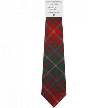 Mens All Wool Tie Woven Scotland - MacDougall Ancient Tartan