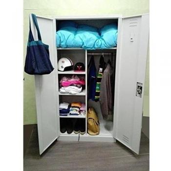 Armario Mueble Metalico Multiusos Dim. 100x50x180 cm