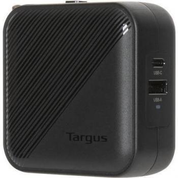 Targus 65W GaN USB-C Charger with Multiple Ports and Travel Adapters