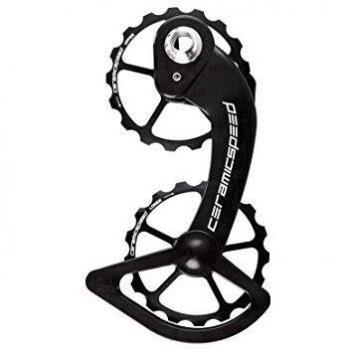 CeramicSpeed csospw10801000 pulegge Oversize, Negro, Talla única