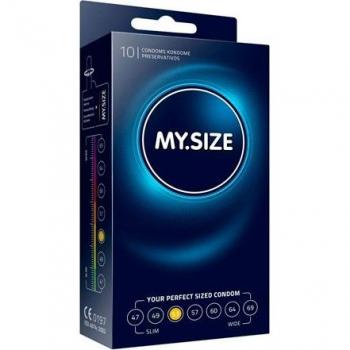My.Size 53mm Condoms - 10 Units