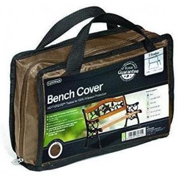 Gardman 35730 - Funda para banco de 2 personas, 1,2 m, color marrón