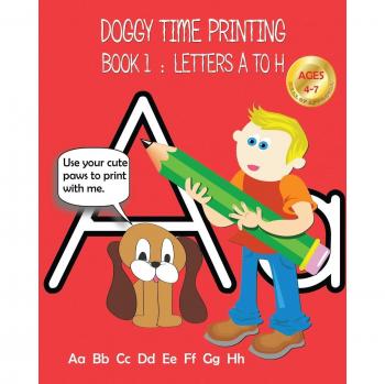 Libro de Escritura para Perros 1: Letras Aa a Hh