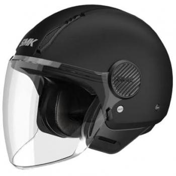 Casco Jet SMK Laminar Negro Mate