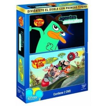 Pack phineas y ferb agentes vago dvd