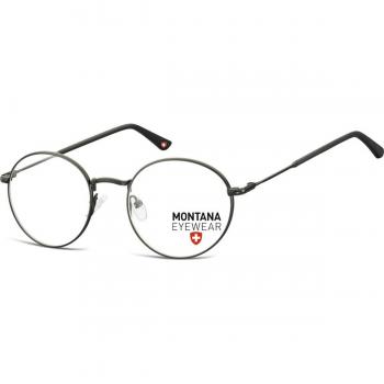 Montana Eyewear MM591 MM591F Armazones para Hombre con Lentes Recetadas, color Negro