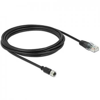 Cable de conexión M8 hembra serie estanco a RJ45, 2.8 m