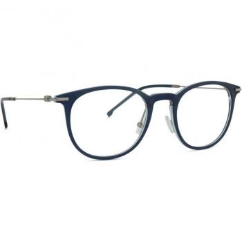 Hugo Boss 1483 KU0 20 50 - Boss Matte Blue Ruthenium Glasses, Blue Unisex, Size: 50 MM