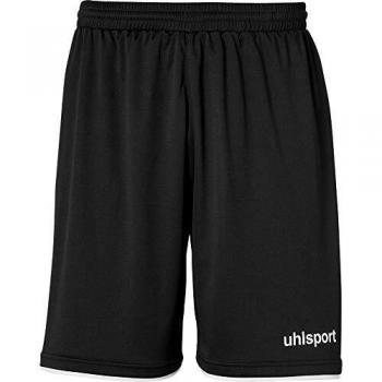 uhlsport Club Shorts De Fútbol para Hombre, Negro/Blanco, L